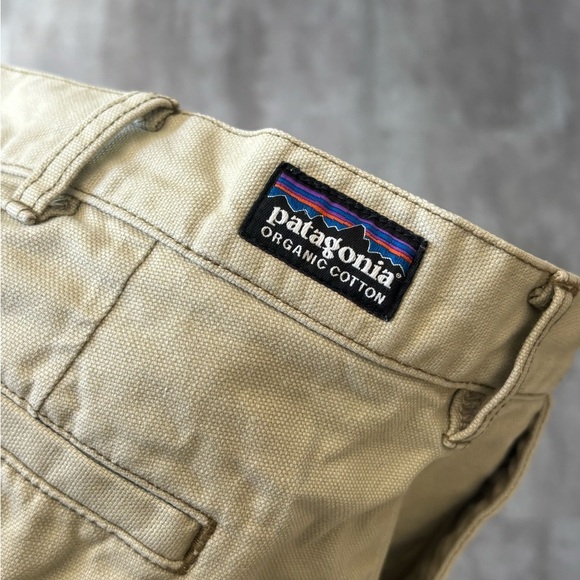 Y2K Patagonia Stand Up Shorts Men’s 38 Khaki - Picture 4 of 5